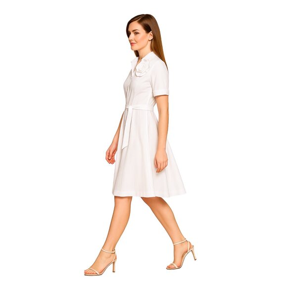 💎 Karl Lagerfeld Paris Limited Edition Shirtdress – Size XS (Fits Like S) – NWT - Picture 2 of 6